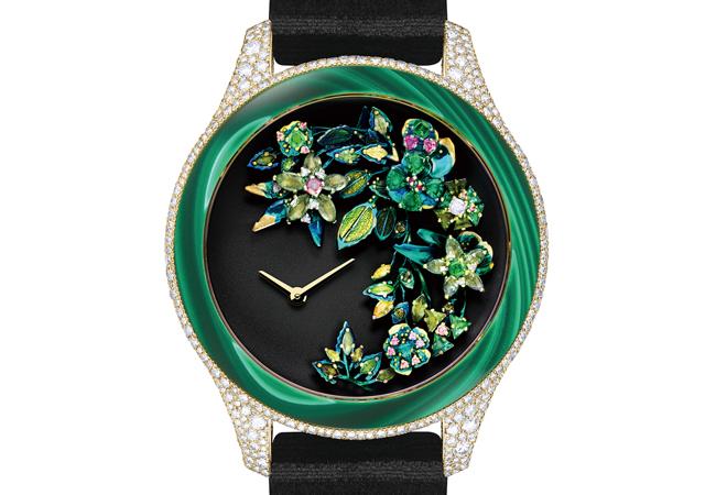 迪奧DIOR Grand Soir Jardins de Nuit高級珠寶腕錶