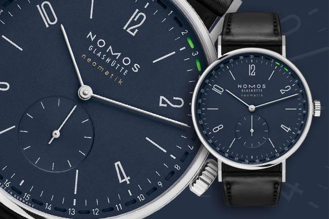特殊日期顯示  NOMOS Tangente neomatik 41 Update午夜藍新款