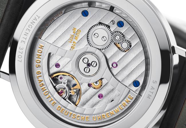 NOMOS Tangente neomatik 41 Update midnight blue午夜藍面腕錶