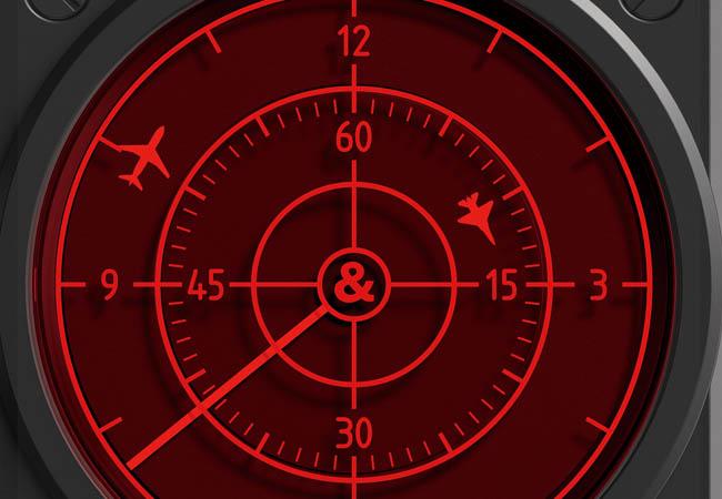 BELL & ROSS BR 03-92 Red Radar Ceramic