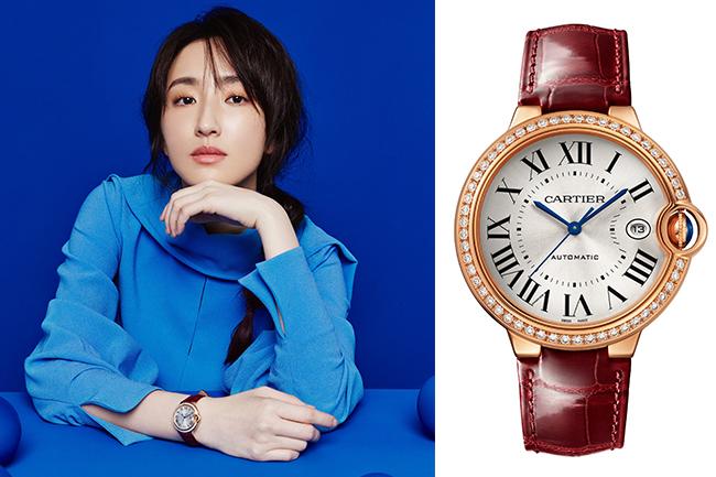 卡地亞ICON系列人物柯佳嬿 x Ballon Bleu De Cartier 演繹手腕上的宇宙