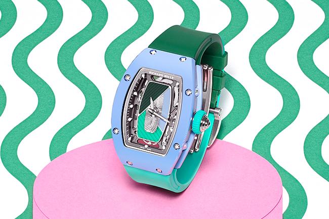 RICHARD MILLE RM 07-01彩色陶瓷女士腕錶 夏日繽紛趣