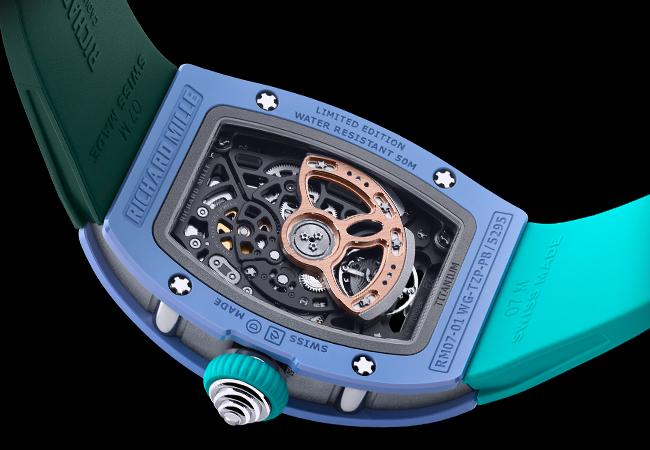 RICHARD MILLE RM 07-01彩色陶瓷女士腕錶