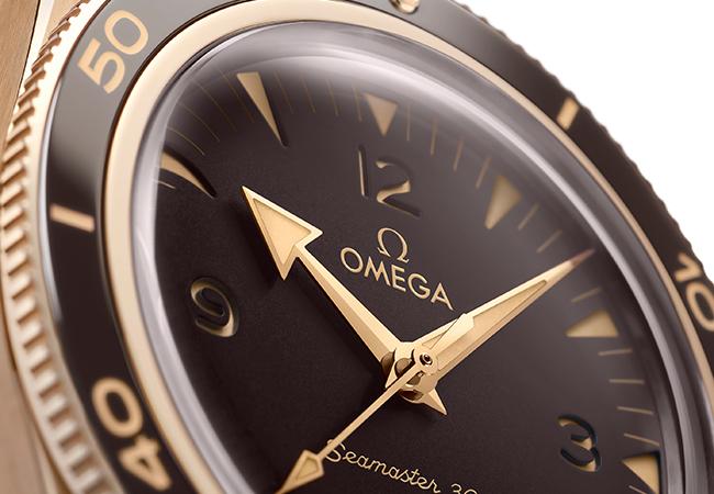 OMEGA Seamaster 海馬300青銅金腕錶