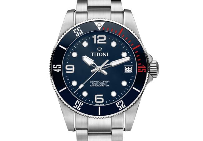 TITONI Seascoper 600米深潛系列