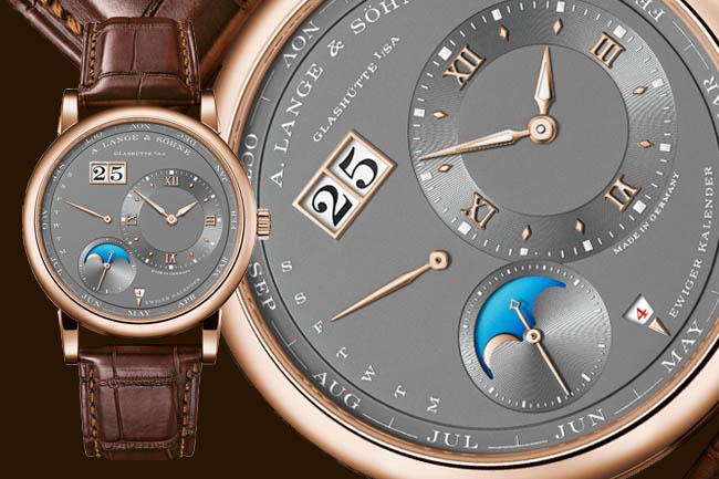 朗格Lange 1 Perpetual Calendar 首款單一功能萬年曆
