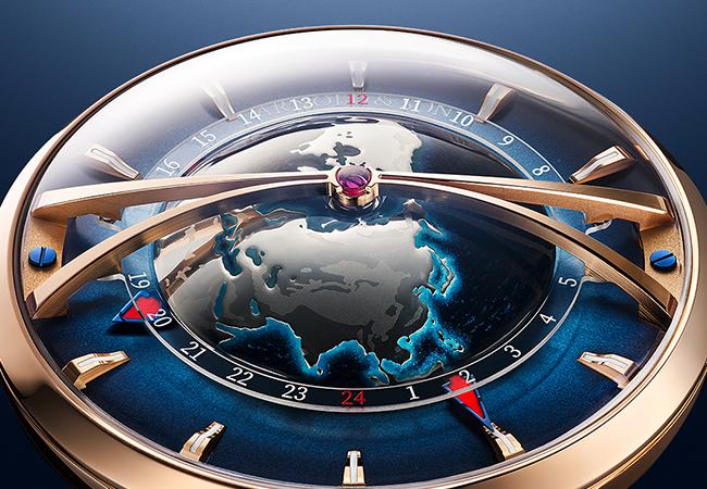 亞諾表Globetrotter Gold大旅行家世界時區限量珍藏版