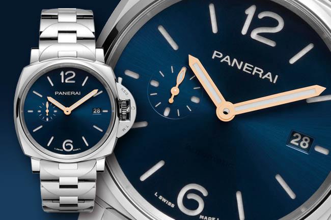 沛納海Luminor Due PAM01124 首度搭載精鋼錶鍊