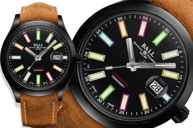 BALL WATCH Engineer II Rainbow彩虹微型氣燈天文台認證腕錶