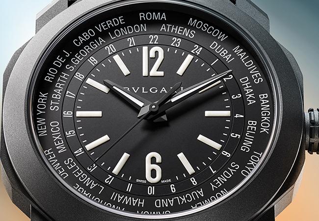 寶格麗Octo Roma Worldtimer世界時區腕錶