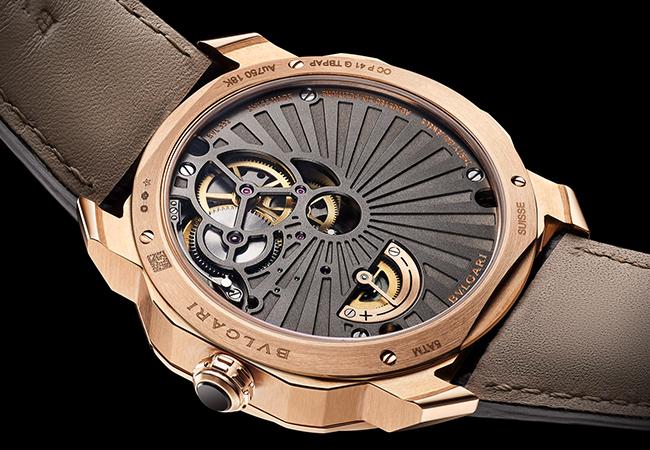 寶格麗Octo Roma Tourbillon Central Papillon蝴蝶中置陀飛輪