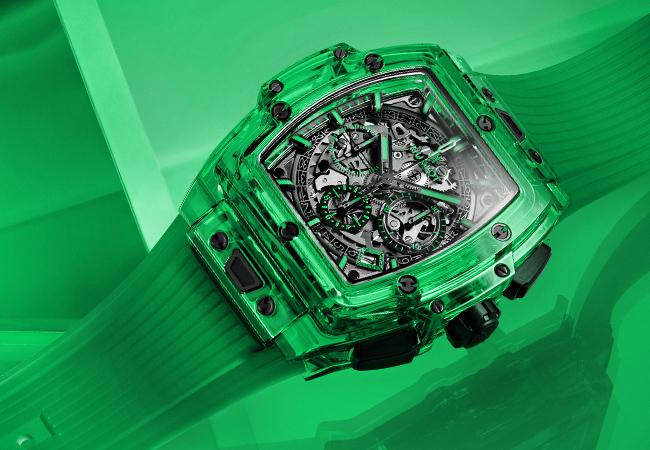 HUBLOT藍寶石水晶錶殼 