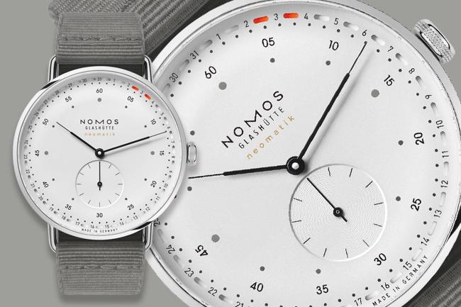 NOMOS Metro neomatik 41 Update 每一天都推進的橘色環形日曆