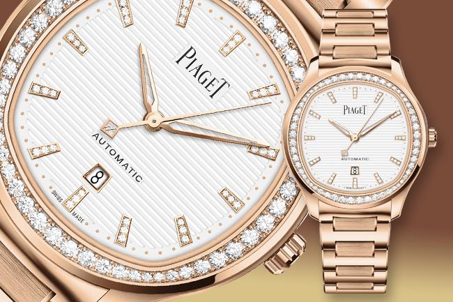 伯爵表PIAGET Polo系列日期腕錶 為生活增光添彩