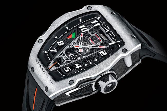 手腕上的麥拉倫  RICHARD MILLE RM 40-01 McLaren Speedtail自動上鍊陀飛輪 
