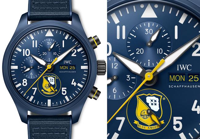 IWC萬國錶飛行員計時腕錶「BLUE ANGELS」特別版