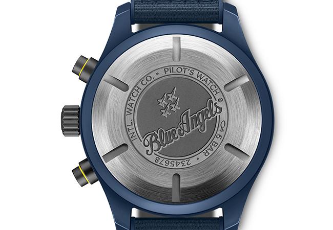 IWC萬國錶飛行員計時腕錶「BLUE ANGELS」特別版