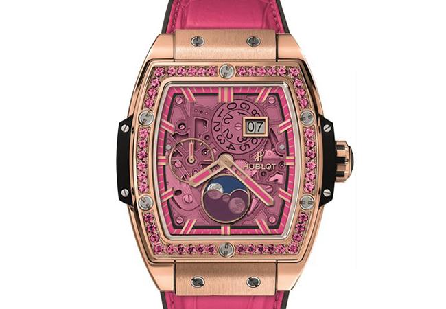 宇舶HUBLOT Spirit Of Big Bang月相彩色寶石腕錶