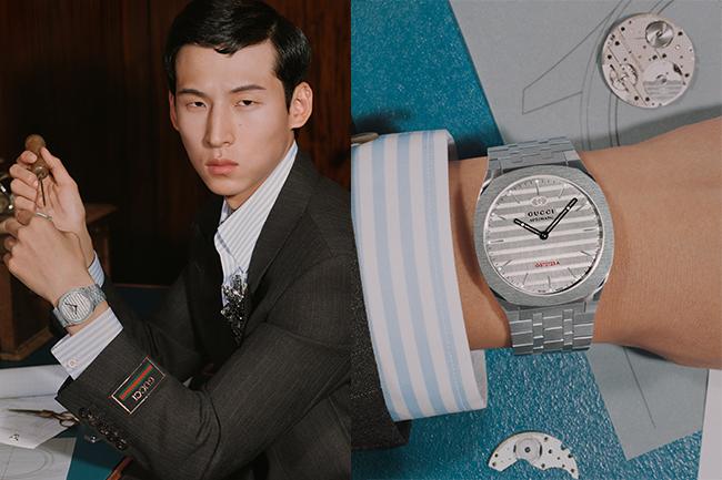 GUCCI推出GUCCI 25H腕錶全新形象廣告
