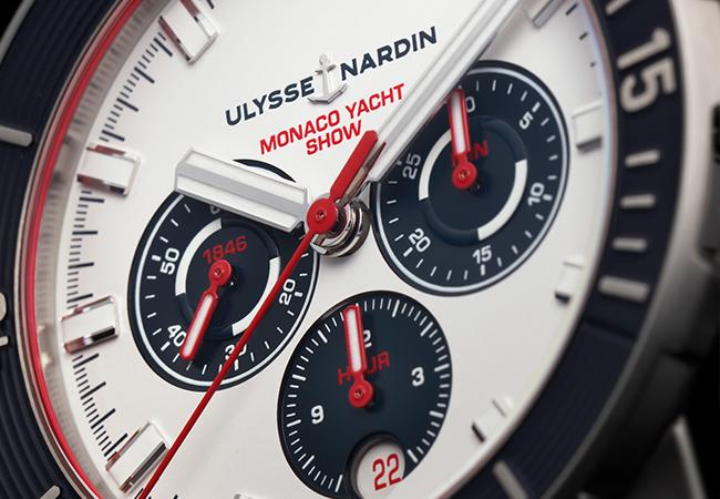 雅典錶ULYSSE NARDIN潛水系列計時腕錶摩納哥遊艇展限量版