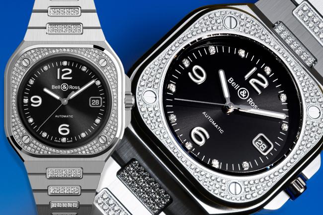 BELL & ROSS BR05 Diamond全新三款與鑽石的結合