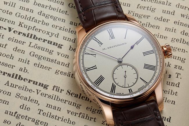 MORITZ GROSSMANN Hamatic Vintage撞陀腕錶 經典手拭鍍銀工藝