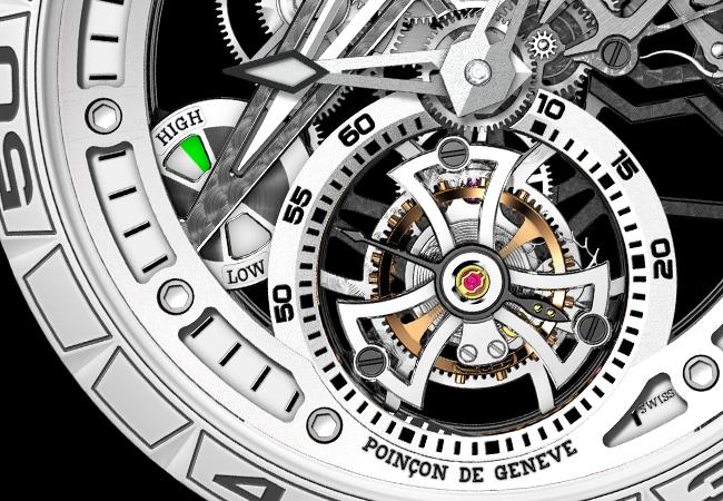 羅杰杜彼Roger Dubuis Excalibur Spider陶瓷複合纖維腕錶