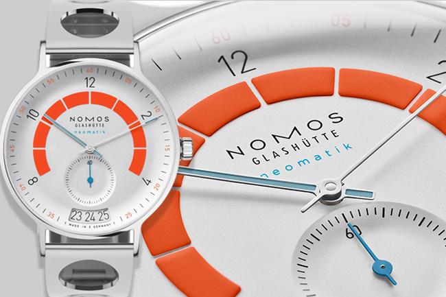 來自德國的三向行車道高速公路：NOMOS Autobahn自動腕錶A3、A7、A9
