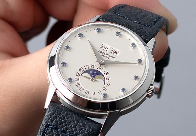 富藝斯鐘錶香港秋拍百達翡麗PATEK PHILIPPE The Blue Royale鉑金腕錶