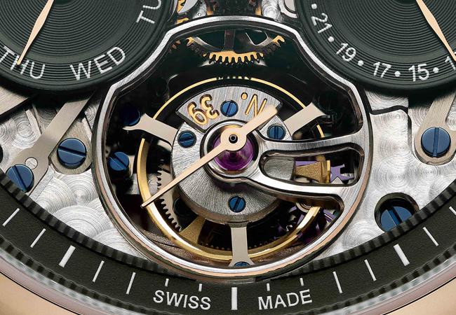 康斯登Frederique Constant Highlife陀飛輪萬年曆自製機芯系列腕錶