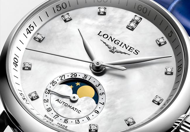浪琴表Longines Master巨擘系列月相女士腕錶