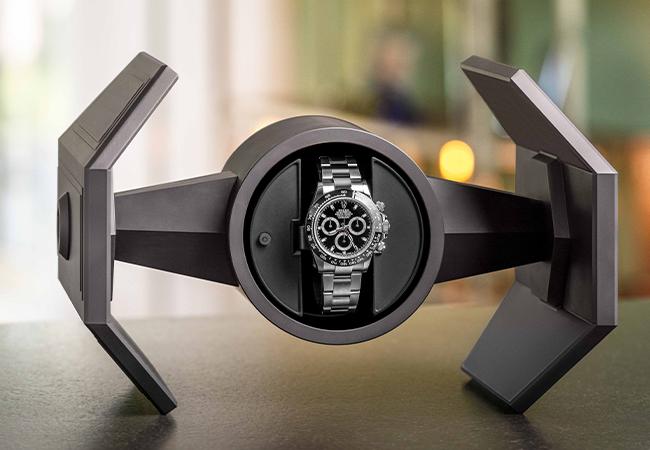 KROSS STUDIO X1級先進型鈦戰機Tie Advanced x1腕錶上鍊盒