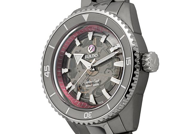 雷達RADO庫克船長The Pink Dial Project特別版腕錶