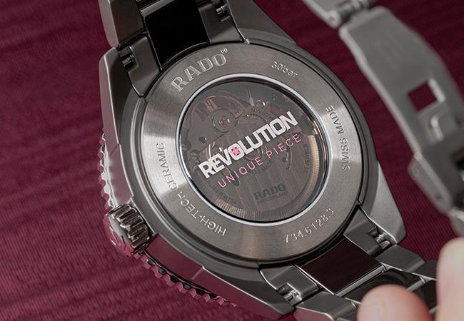 雷達RADO庫克船長The Pink Dial Project特別版腕錶