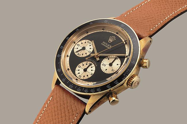 勞力士ROLEX型號6241「Paul Newman John Player Special」面盤黃金腕錶