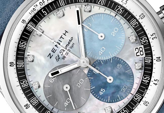 真力時ZENITH Chronomaster Original鑲鑽腕錶