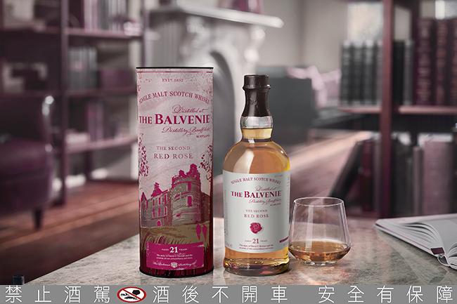 威士忌浪漫之最！百富故事系列21年傾城玫瑰登台上市
