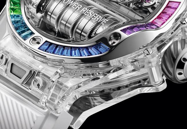 宇舶HUBLOT Big Bang MP-11彩虹藍寶石腕錶