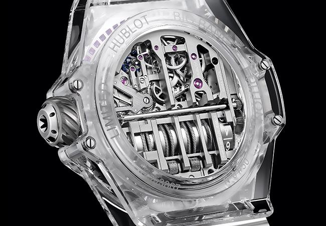 宇舶HUBLOT Big Bang MP-11彩虹藍寶石腕錶