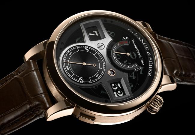 朗格A. LANGE & SÖHNE Zeitwerk Honeygold“Lumen”腕錶