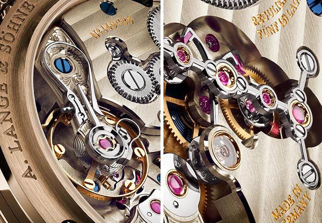 朗格A. LANGE & SÖHNE Zeitwerk Honeygold“Lumen”腕錶