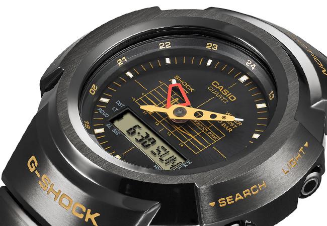 卡西歐G-SHOCK  x Porter聯名錶AWM-500GC-1A