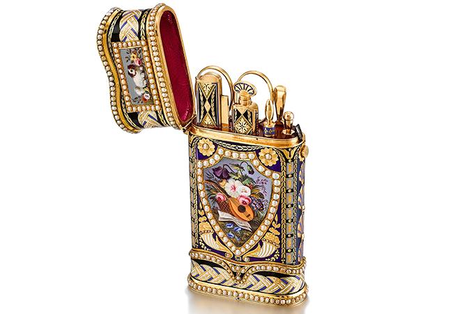 P. Orr & Sons Etui de Voyage With Watch旅行工具組時計