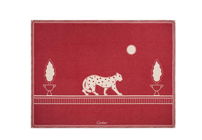 Panthère de Cartier美洲豹毛毯
