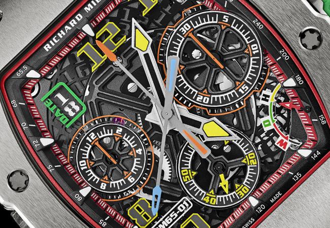 RICHARD MILLE RM 65-01自動上鍊雙秒追針計時碼錶