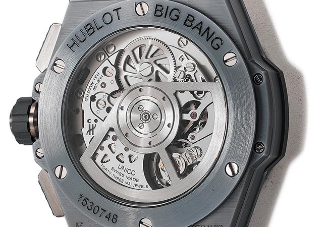 宇舶HUBLOT Big Bang Integral一體式灰色陶瓷腕錶