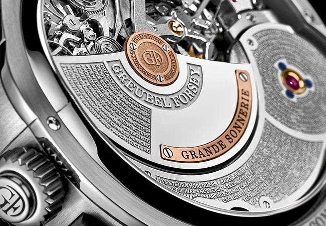 GREUBEL FORSEY  Grande Sonnerie Titanium 