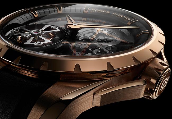 羅杰杜彼Roger Dubuis王者系列單陀飛輪腕錶Dr. Woo特別版
