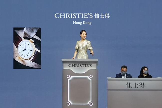 成交總額19億台幣！刷新佳士得香港精緻名錶亞洲名錶部年度記錄