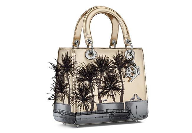 Lady Dior Manal Aldowayan「Landscapes of the Mind」中型限量藝術提包